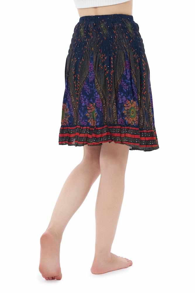HIGH WAISTED FLORAL SKIRT - Lannaclothesdesign Shop