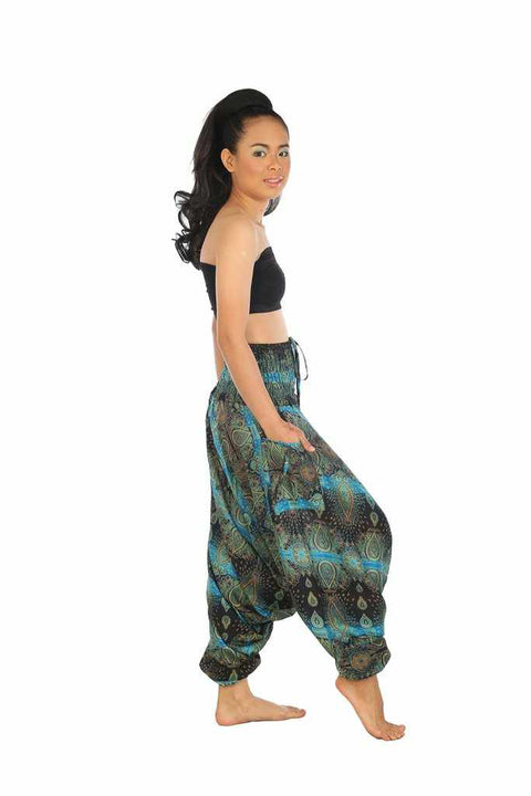 Baggy Harem Pants-Harem Jumpsuit-Lannaclothesdesign Shop-Lannaclothesdesign Shop