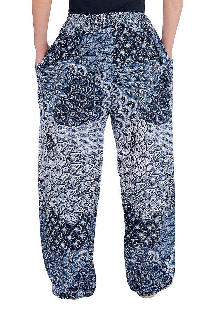 Colorful Harem Pants with Drawstring - Lannaclothesdesign Shop