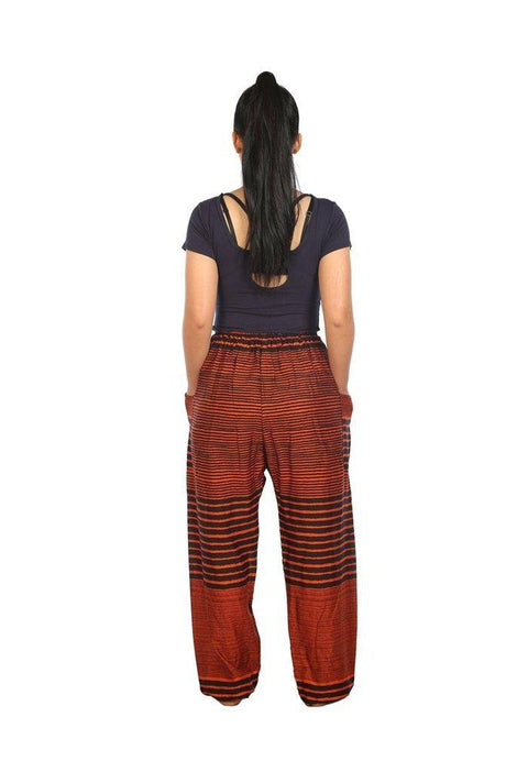 Drawstring Pants Striped Print-Drawstring-Lannaclothesdesign Shop-Lannaclothesdesign Shop