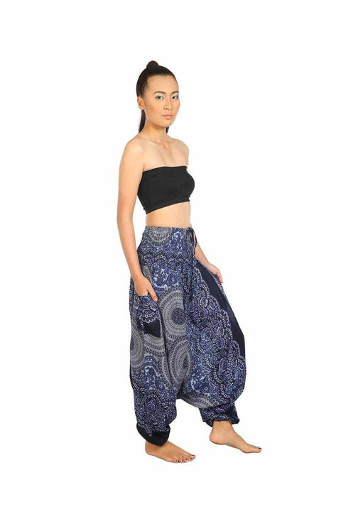 Harem Jumpsuit Pants-Harem Jumpsuit-Lannaclothesdesign Shop-Lannaclothesdesign Shop