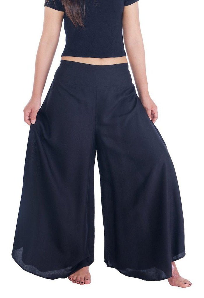 Plain Colors Wide Leg Palazzo Pants - Lannaclothesdesign Shop
