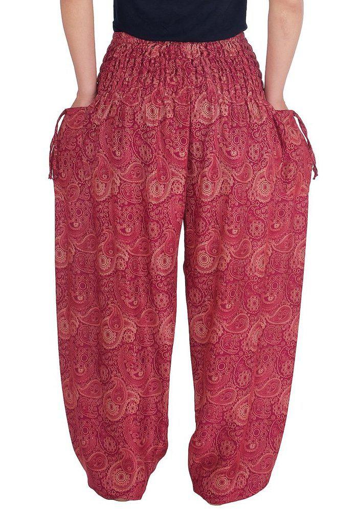 Sea Horse Harem Trousers - Lannaclothesdesign Shop