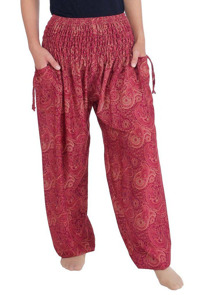 Sea Horse Harem Trousers - Lannaclothesdesign Shop