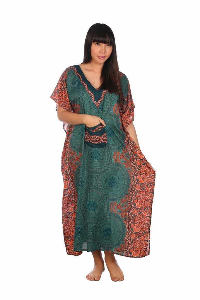 Women's Long Kaftan - Lannaclothesdesign Shop